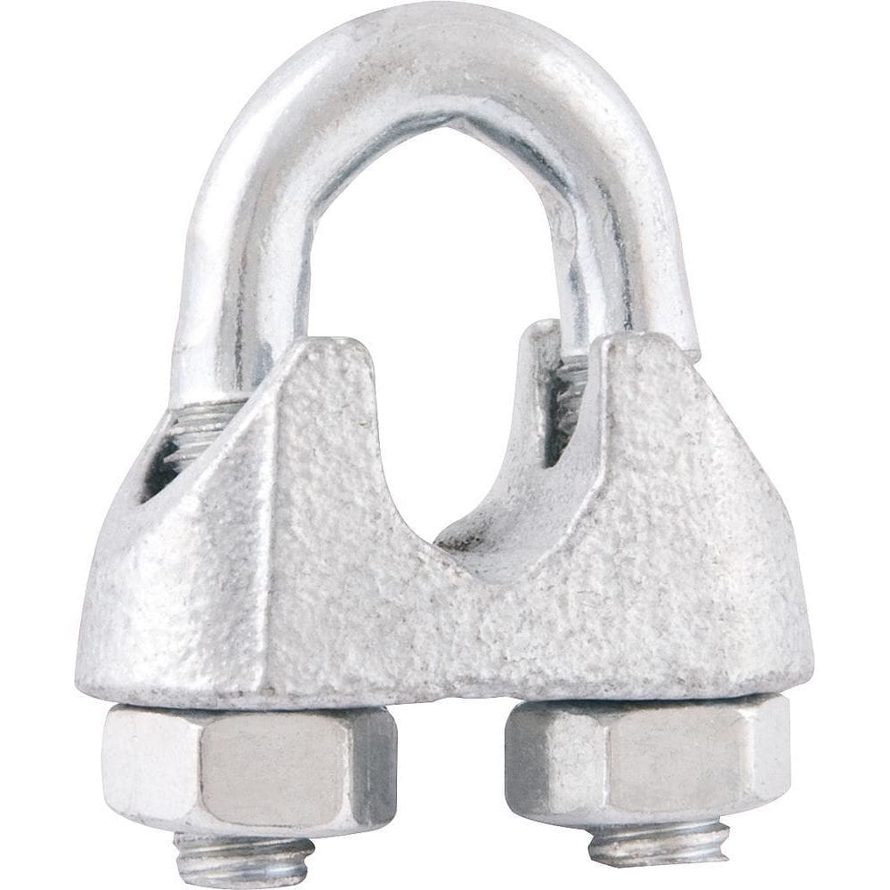 Clips Para Cabo De Aço 1/4 Leve Galvanizado Vonder