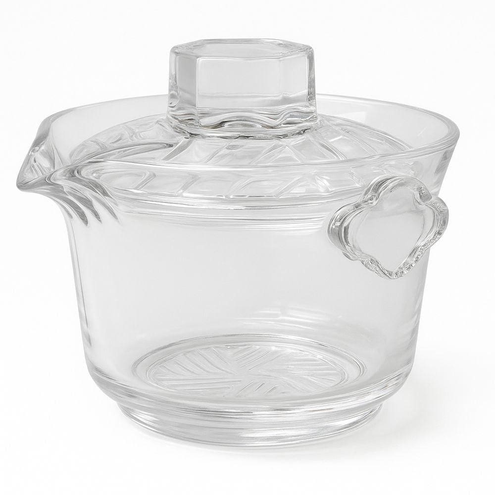 Molheira de Vidro com Tampa 210ml N249057-2 - Quanhe
