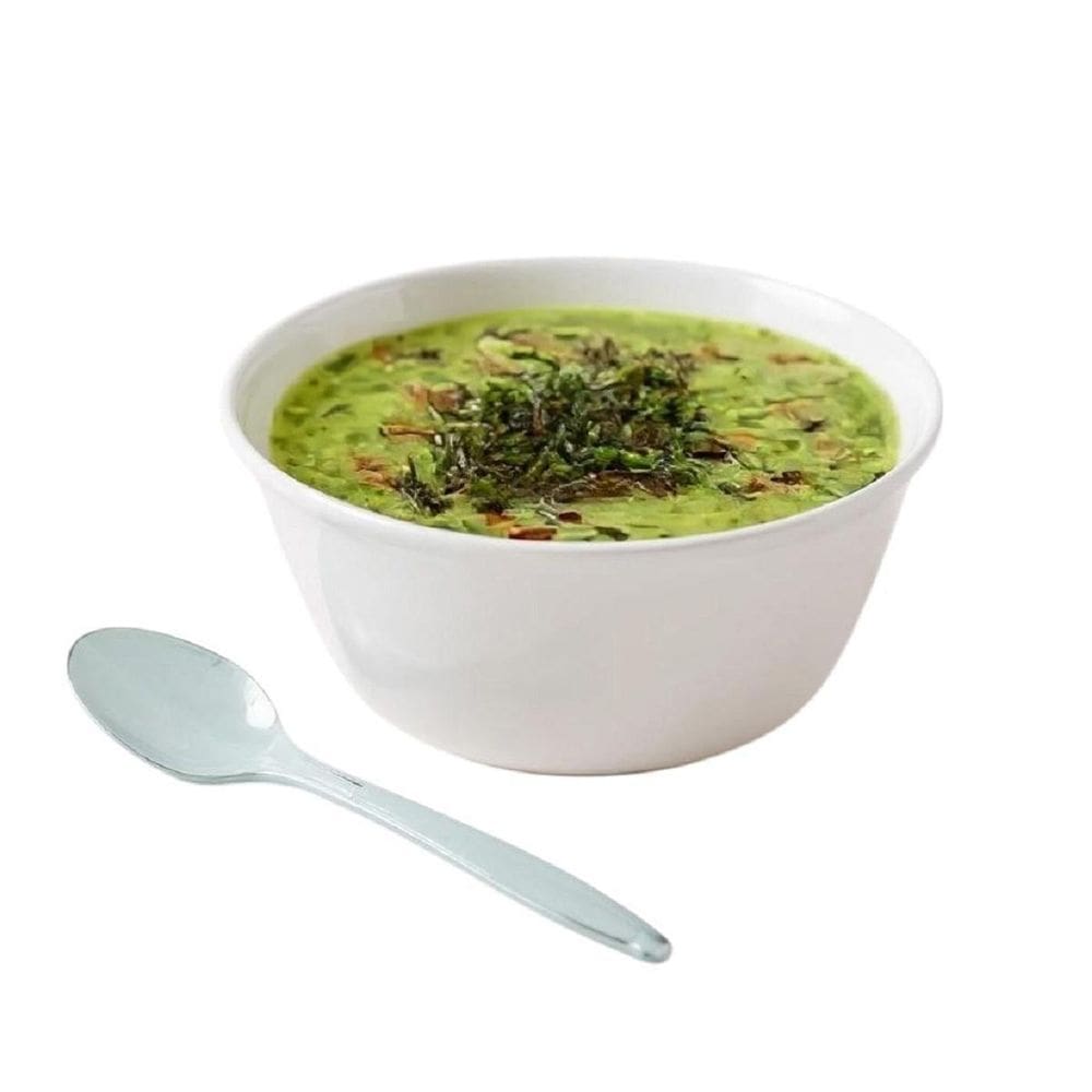 Kit Descartáveis 100 Cumbucas De Isopor +100 Colheres Festa