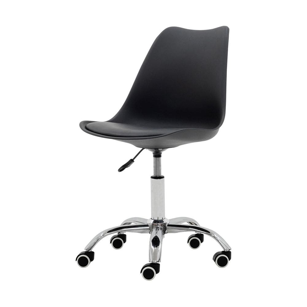 Cadeira Office Giratória Saarinen Com Altura Ajustável Para