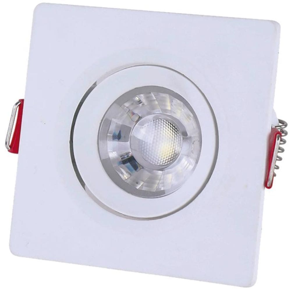 Spot Led Quadrado 3W 6500K Branco Frio Tramontina 58021/653