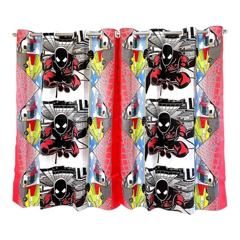 Cortina Infantil 2,00 X 1,60 Quarto Brinquedoteca Menino