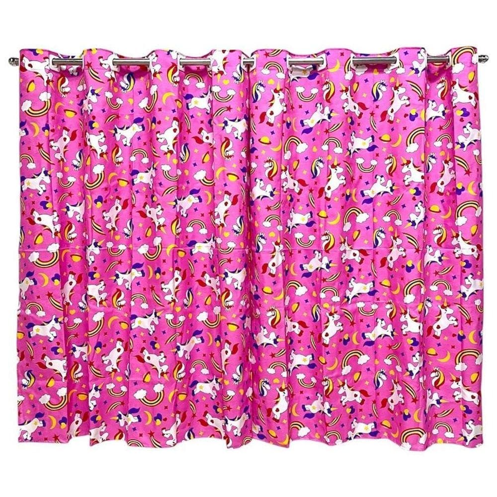 Cortina Infantil 2,00 X 1,60 Quarto Brinquedoteca Menino