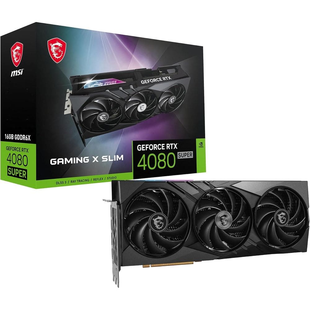 Placa de Vídeo MSI Gaming X Slim RTX 4080 16GB GDDR6X