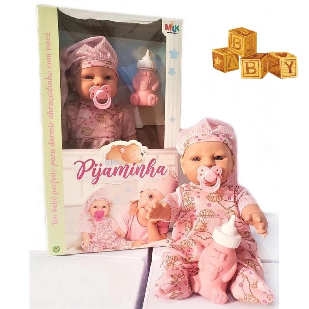 Encantadora Brinquedo Meu Pijaminha Pelúcia Presente Dia Das