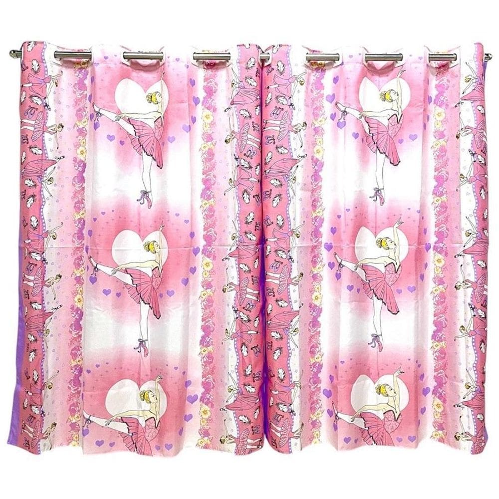 Cortina Infantil 2,00 X 1,60 Quarto Brinquedoteca Menino