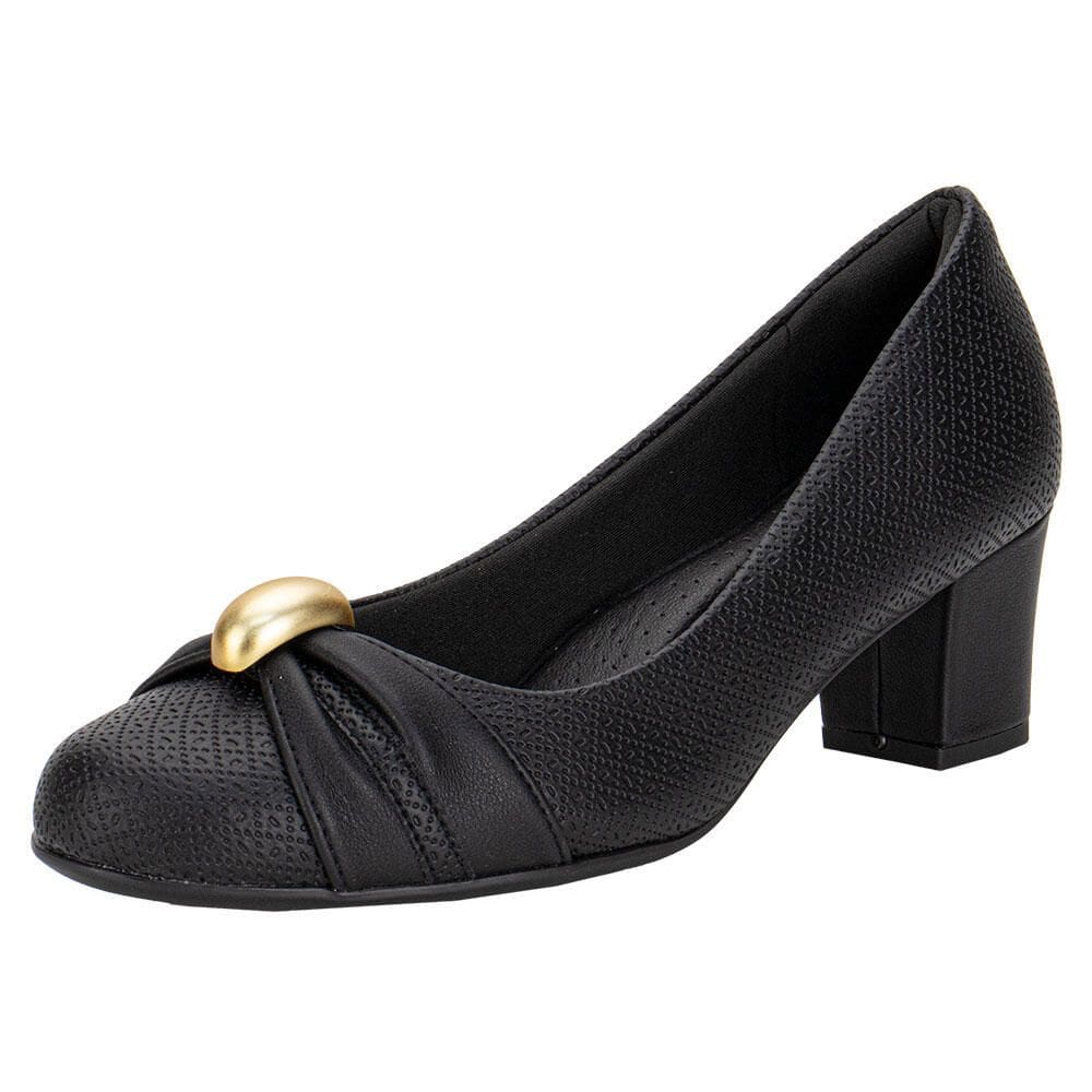 Sapato Feminino Salto Grosso Piccadilly 110184