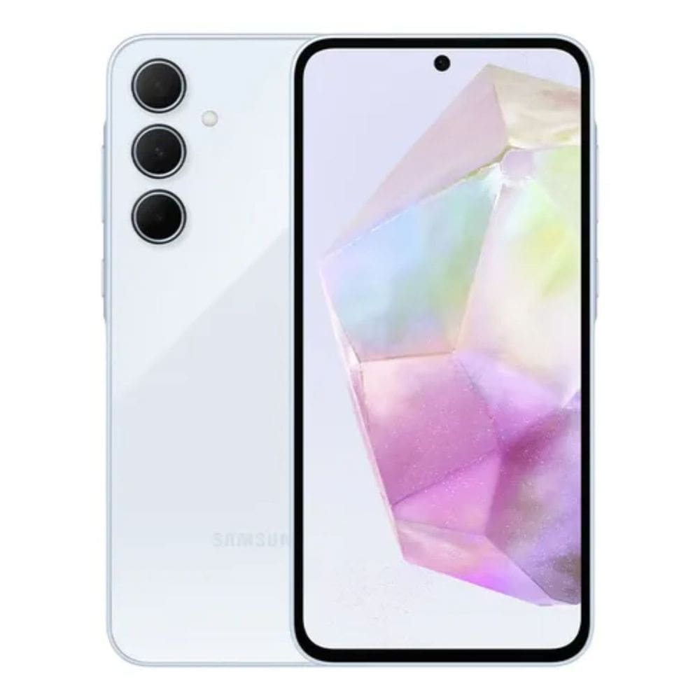 Usado: Samsung A35 256 GB Azul Claro - Muito Bom