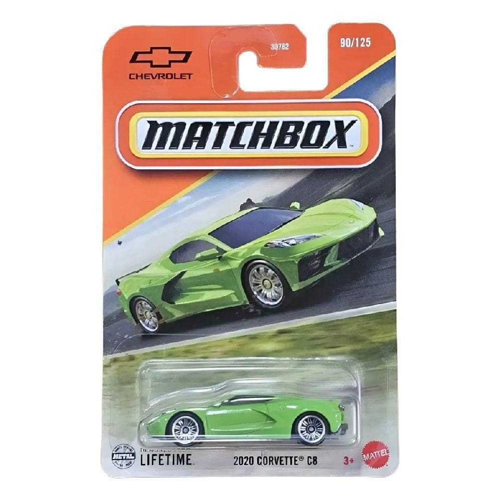 Matchbox Carro Básico 2020 Corvette C8 - Mattel