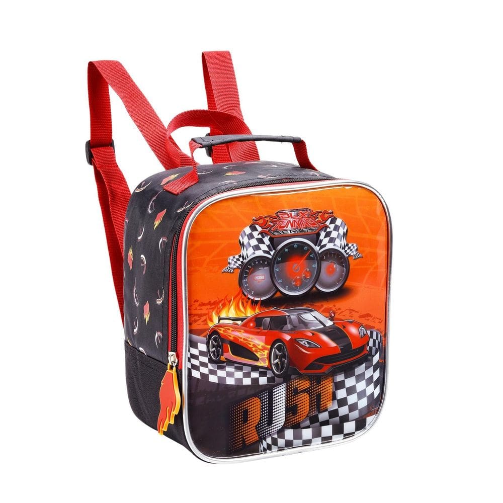 Lancheira Escolar Térmica Carros Carrinho Denlex 1384