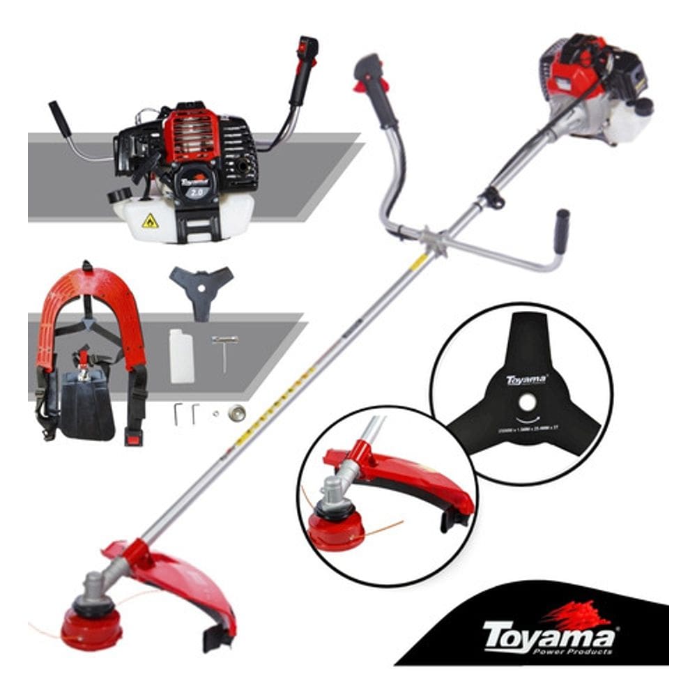 Roçadeira a Gasolina Toyama RT52L B 52cc 2hp Melhor Que Tbc26x, Tbc33x, Tbc40x, Tbc52x
