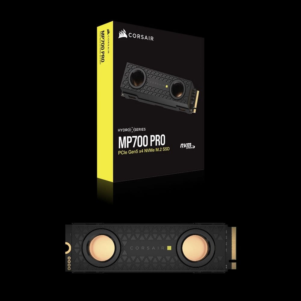 SSD M.2 Corsair MP700 Pro Se Hydro X 4TB Nvme PCI-Exp Gen 5