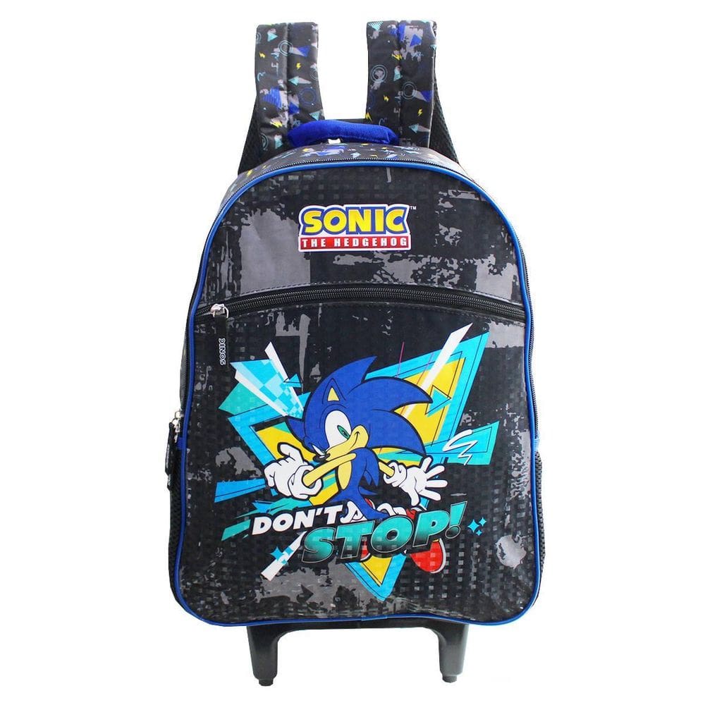Mochila Sonic Rodinhas Infantil Pacific Meninos