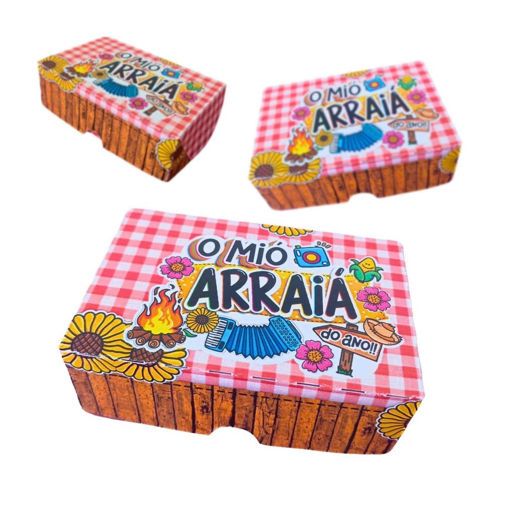 40 Caixinhas Doces Festa Junina Arraia - Mio Arraia