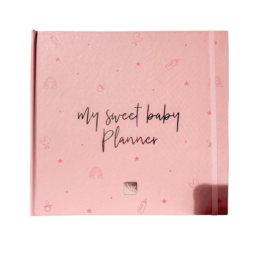 Wonder Planner De Bebê Agenda Completa Para Maternidade Rosa