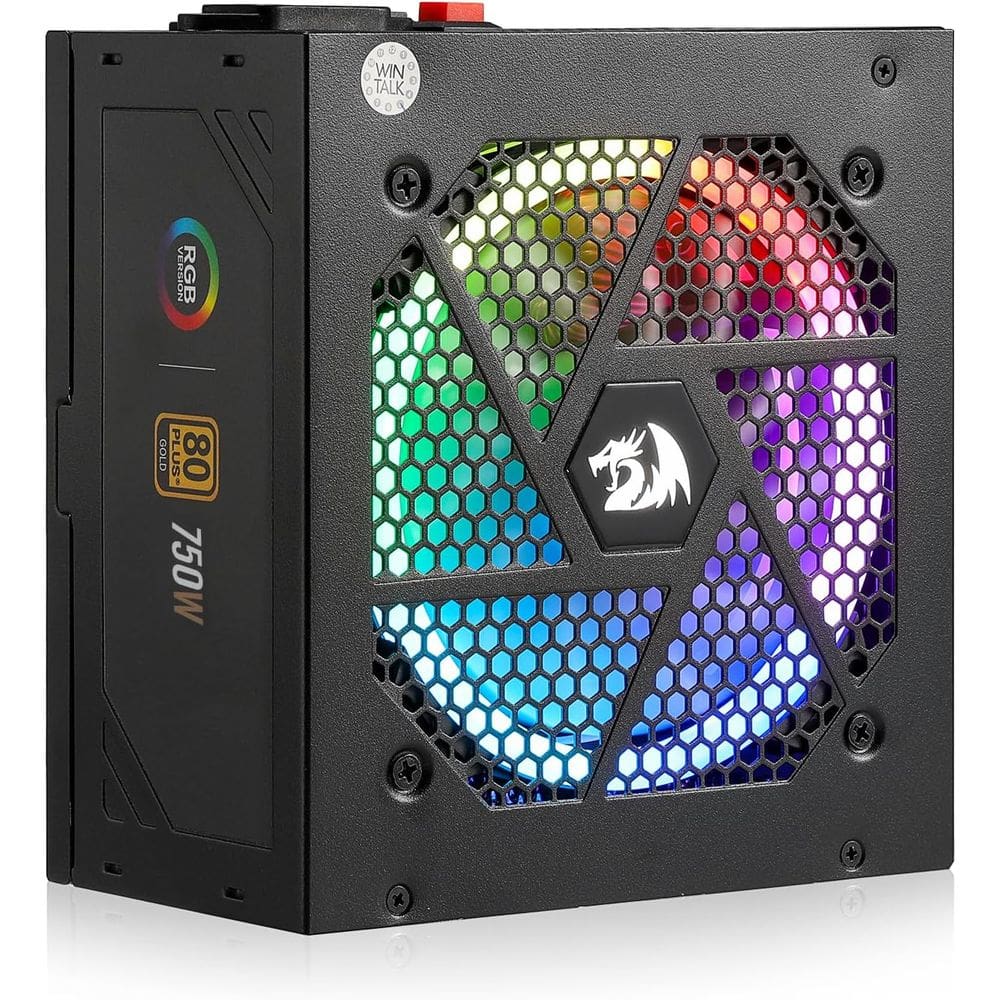 Fonte Redragon Gc-ps006 Atx 750w 80 Plus Gold Pfc Ativo Full