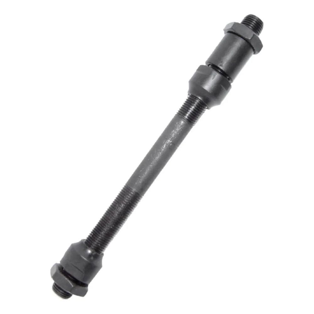 Eixo Traseiro 10X145Mm Preto Com Cone E Espaçador