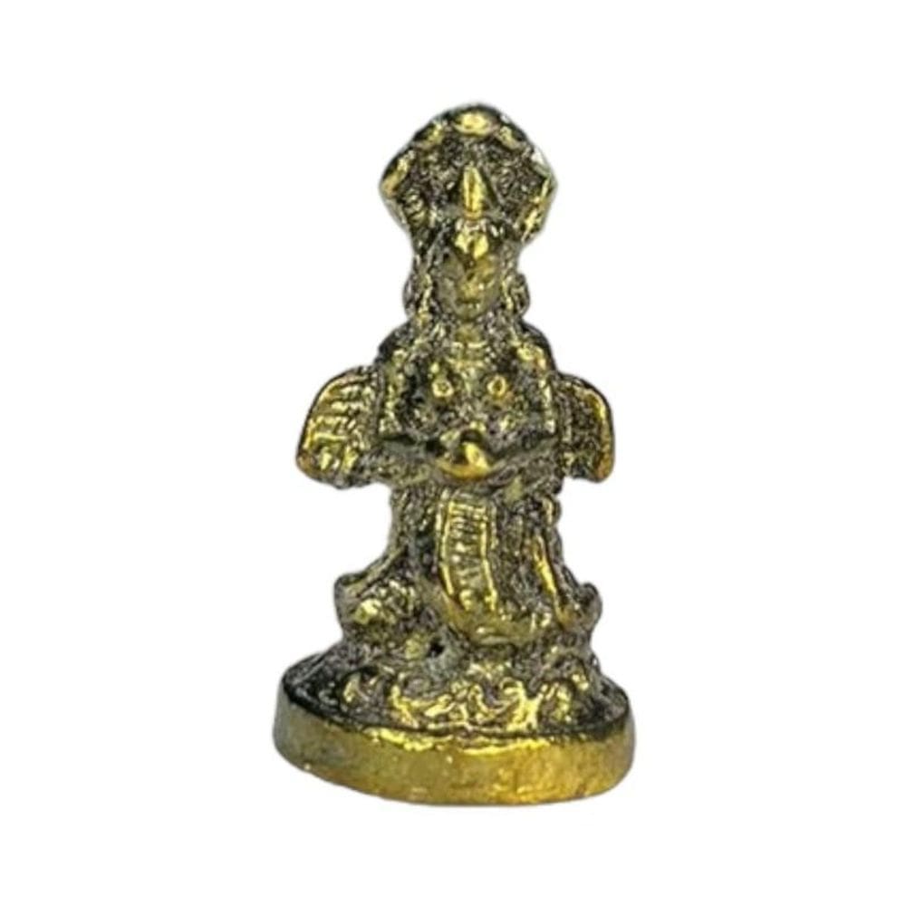 Escultura Deusa Serpente Indiana Naga 3 Cm Em Metal