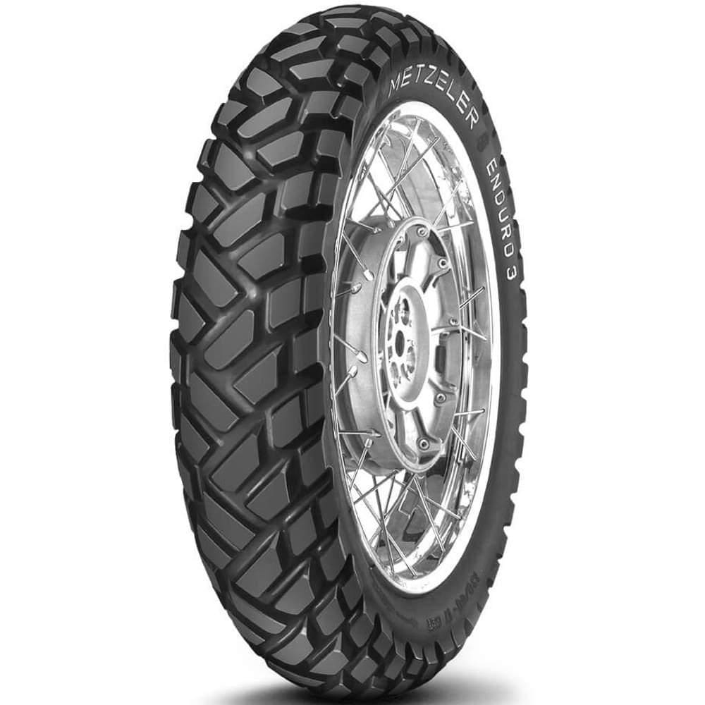 Pneu Bros 150 Xtz 150 Crosser 110/90-17 60p Enduro 3 Sahara Metzeler