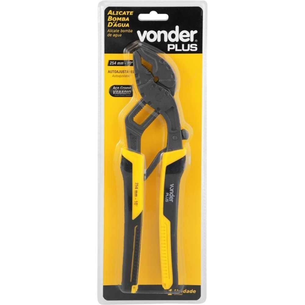 Alicate Bomba D`Agua 10`` Crv Auto Ajustável Vonder