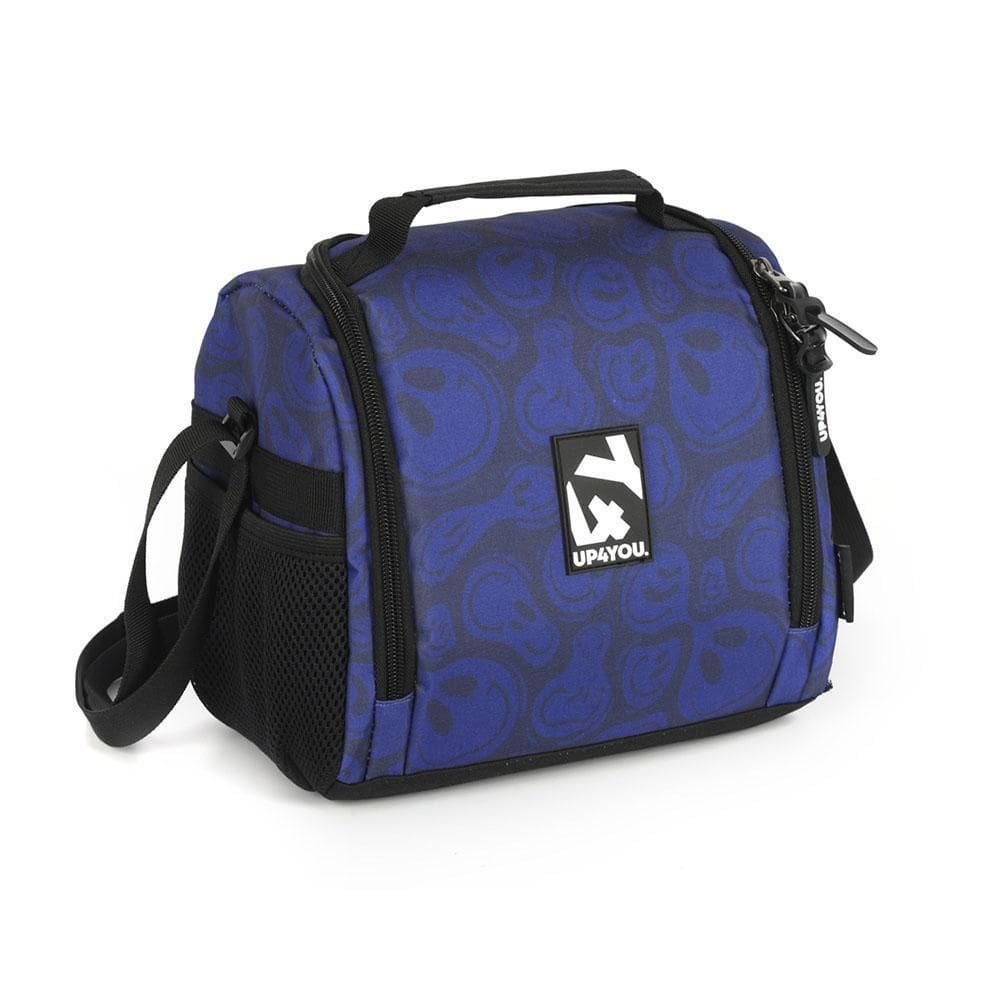 Lancheira Térmica Escolar Up4You 4Y Azul E Preto Luxcel