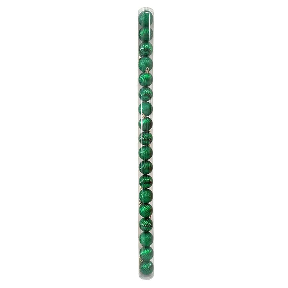 Tubo Bola Natal 18pc Vd CV244413 Cazza