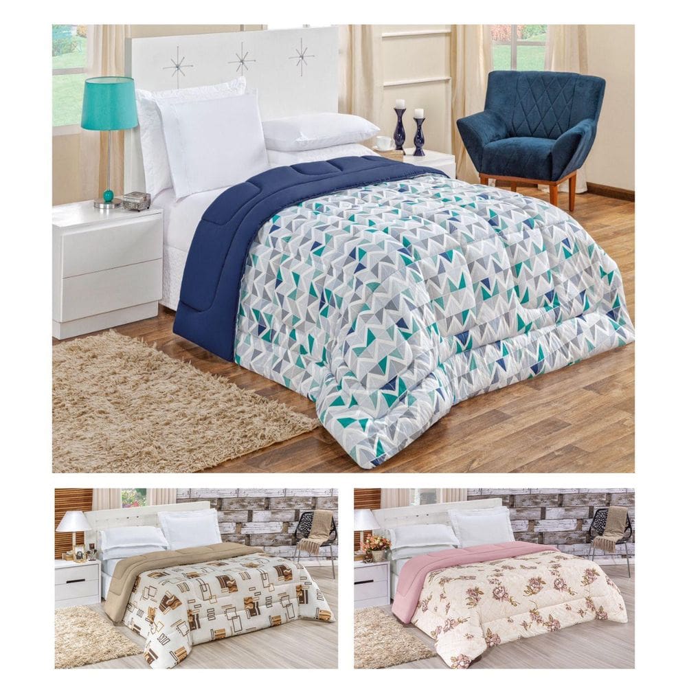 Coberdrom Casal King Size Luxuoso Malha Fio 30/1 100%Algodao