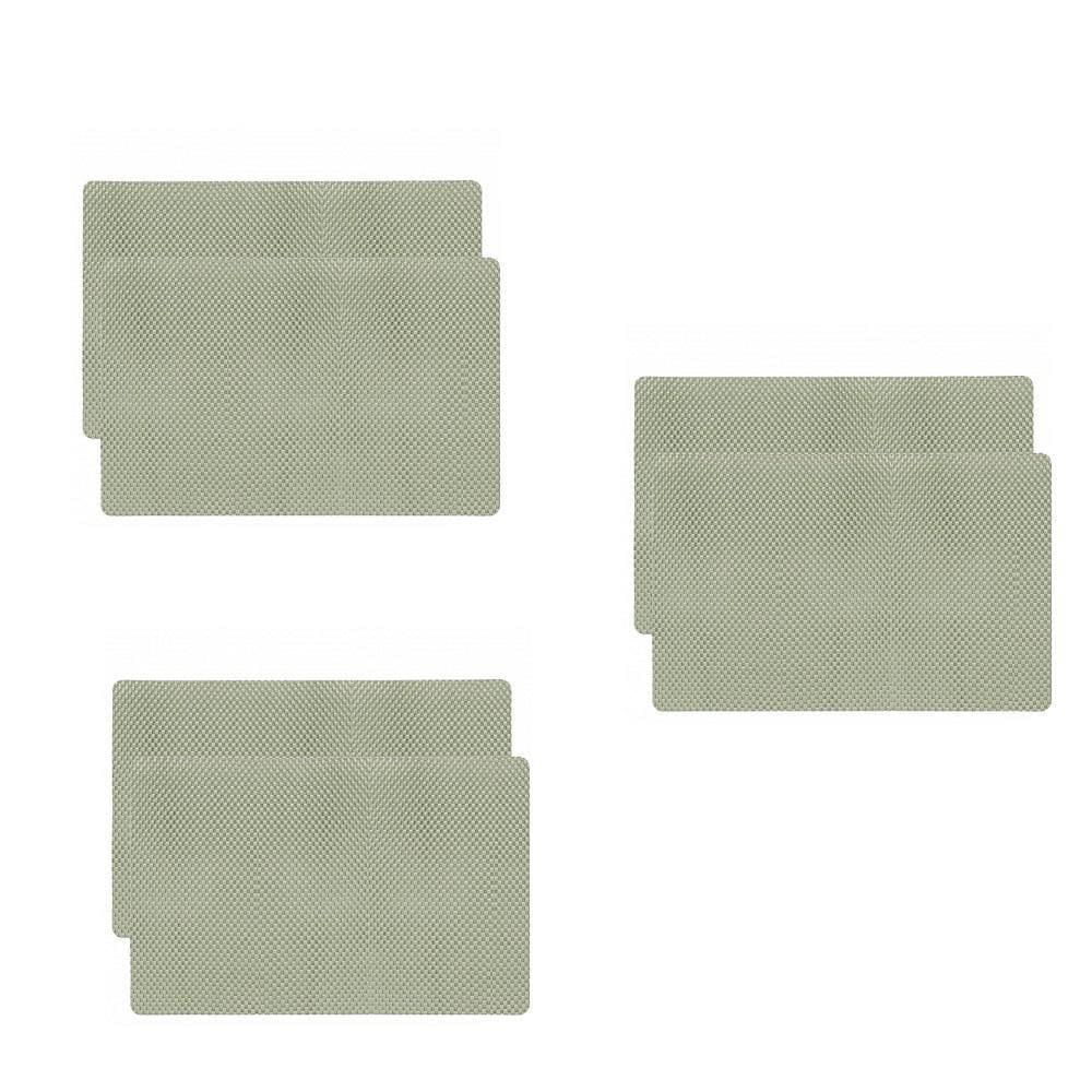 Jogo Americano Antiderrapante Todosdias Verde Caribe 6 Peças