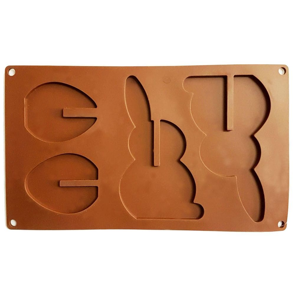 Forma De Coelho 3D - A1026