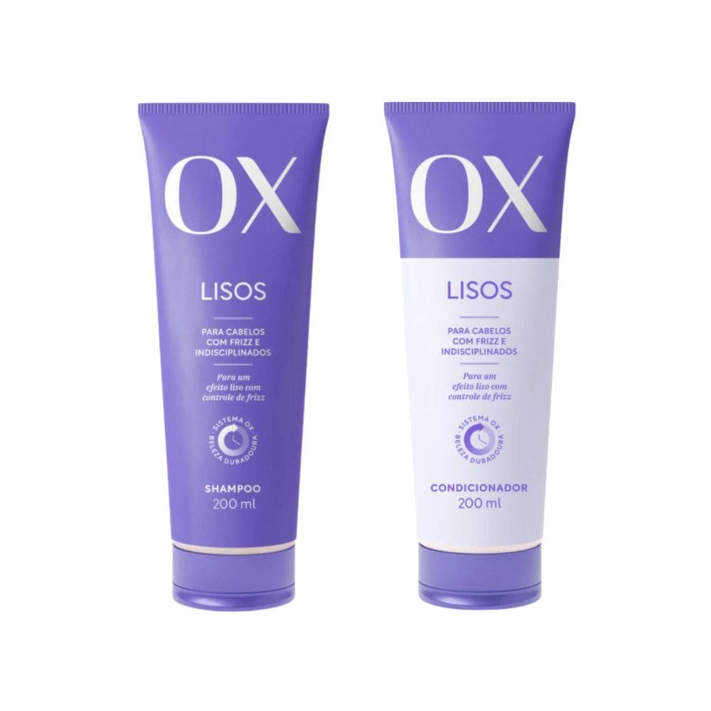 Kit Ox Lisos Cond 200Ml + Shampoo 200Ml