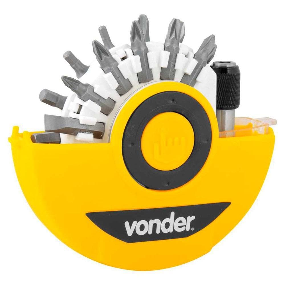 Jogo De Pontas Bits Aço Cr-V 26 Peças Vonder