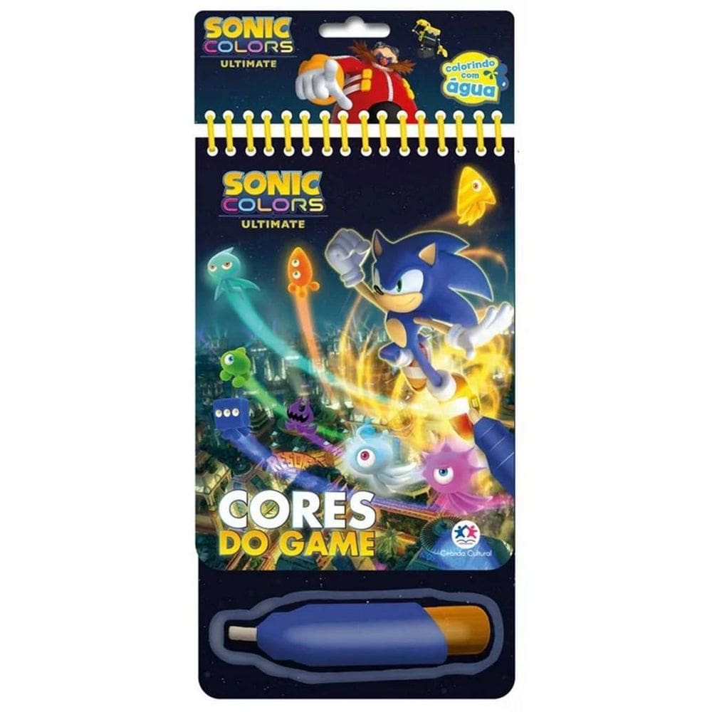 Colorindo Com Água - Sonic Colors Ultimate - Cores Do Game