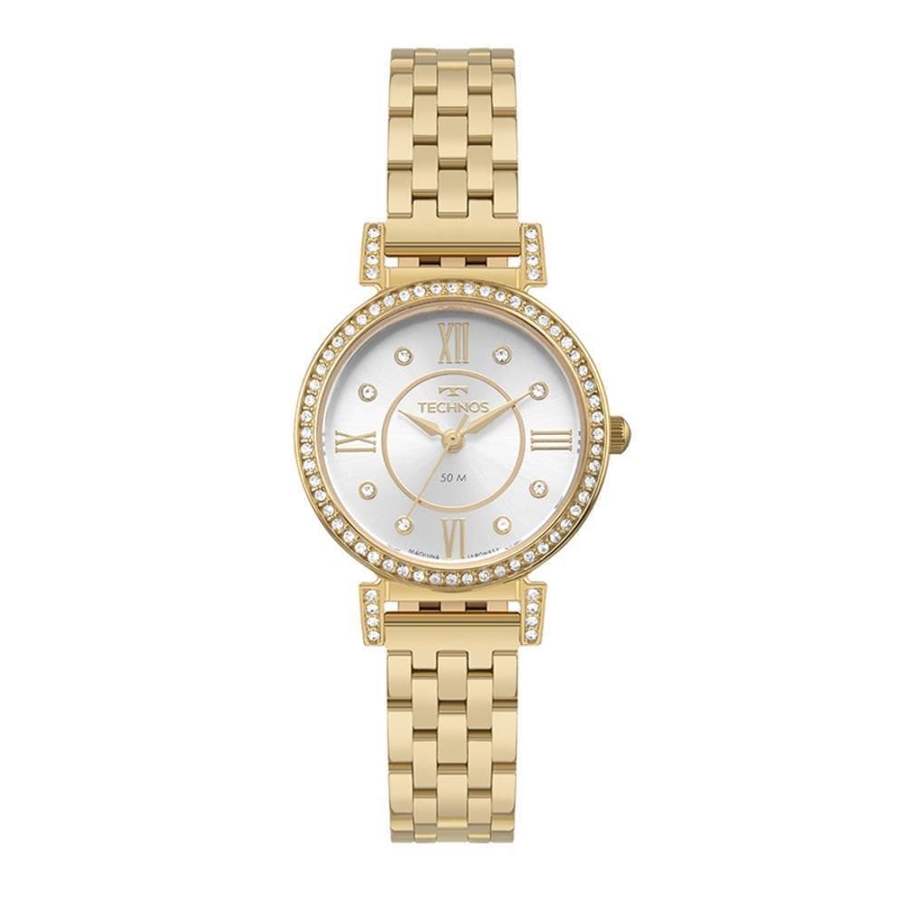 Relógio Technos Feminino Ref: 2035Nca/1K Boutique Dourado