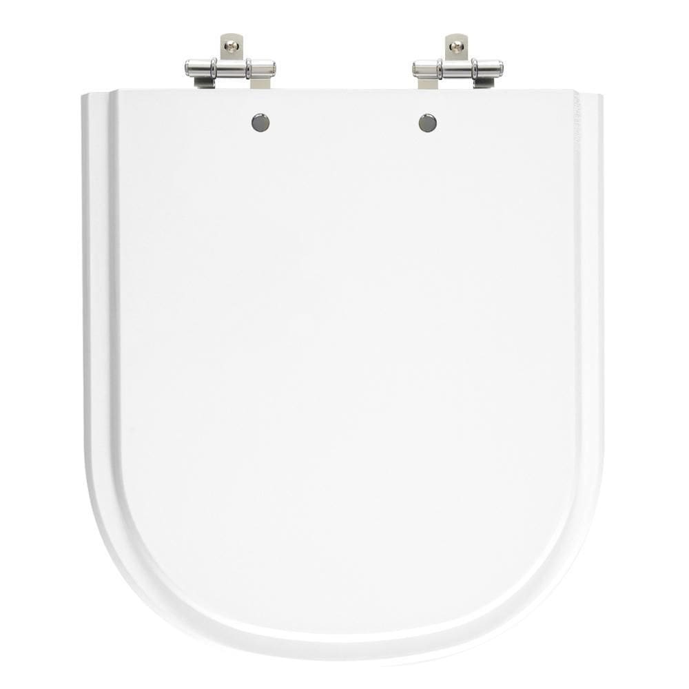 Assento Laqueado Etna Branco Tampa Para Vaso Icasa Em Mdf