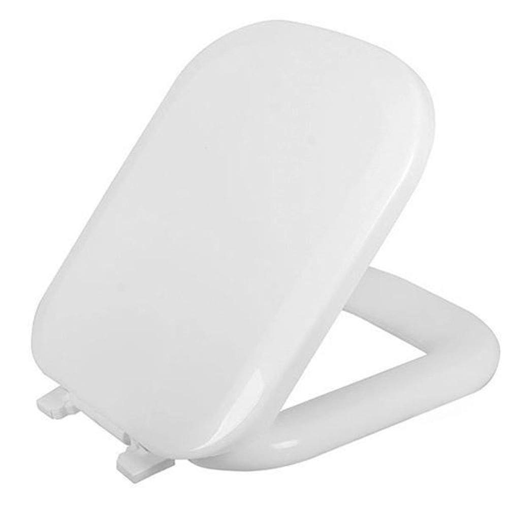 Assento Sanitário Quadra Branco Deca - Fácil Limpeza