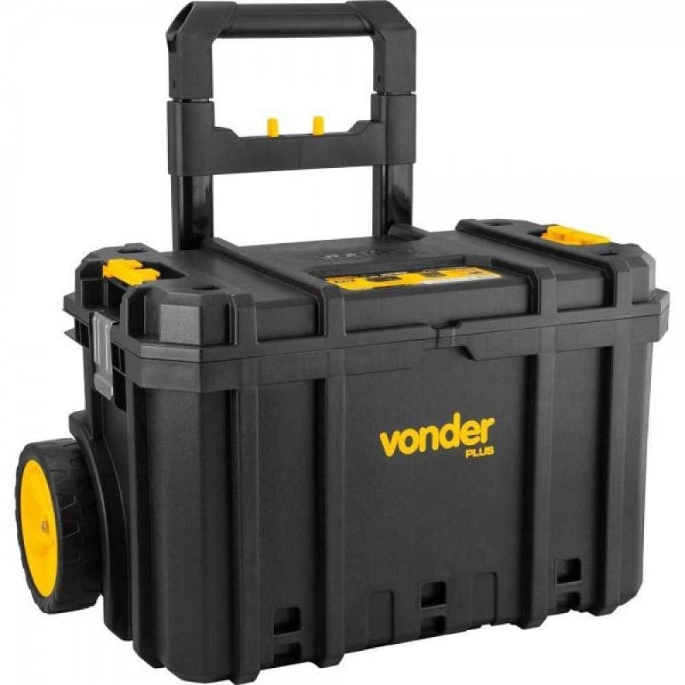 Caixa Plástica Para Ferramentas Com Rodas - Crv 700 Vonder