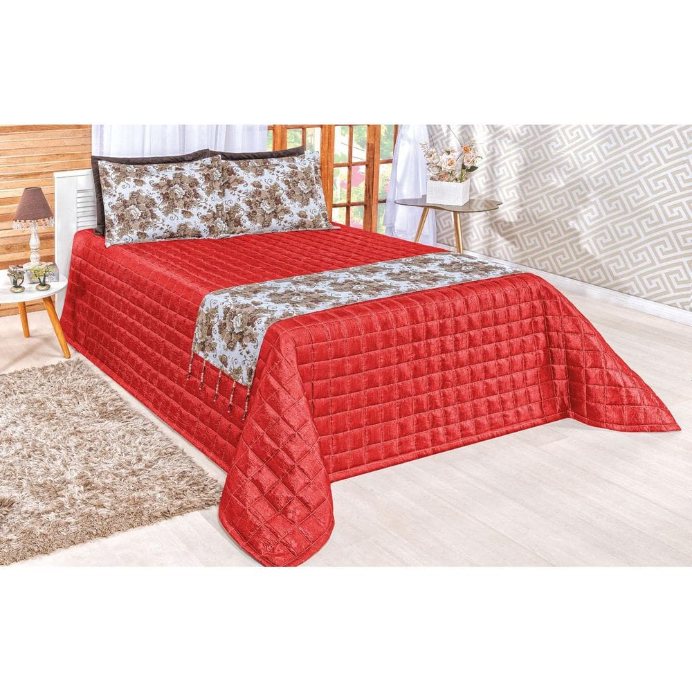 Kit Fran Queen 6 Peças Vermelho