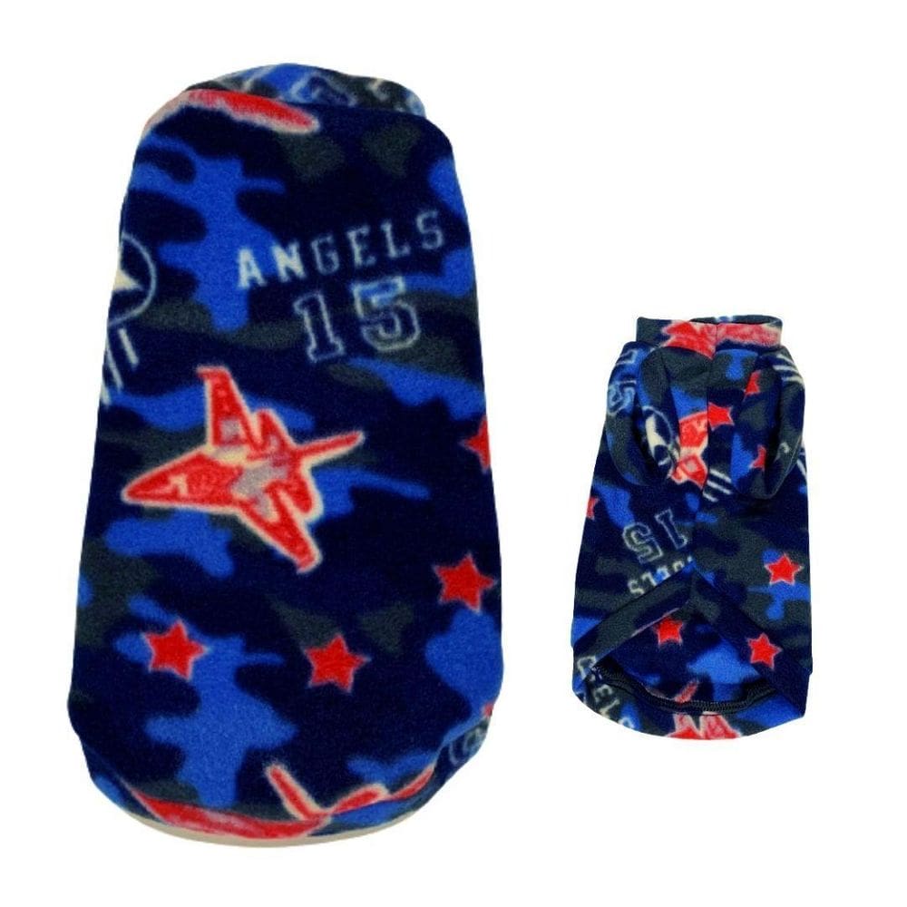 Roupa De Inverno Para Cães E Gatos - Suéter Azul Pp