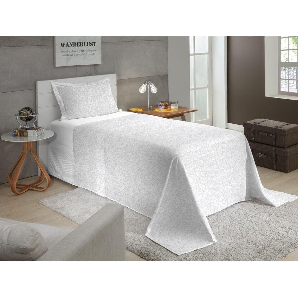 Jogo De Cama Solteiro 300 Fios Nova America - Brenda 7356