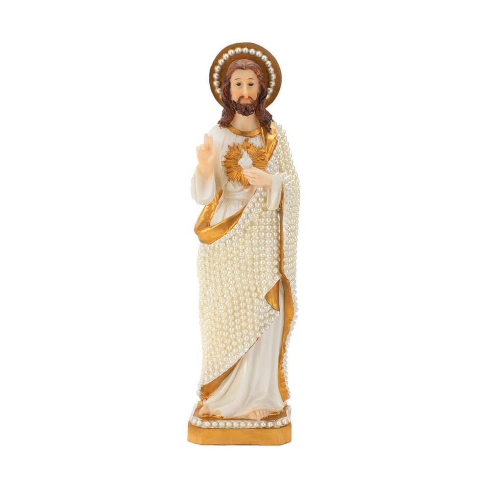 Sagrado Coração De Jesus 30cm - Enfeite Resina