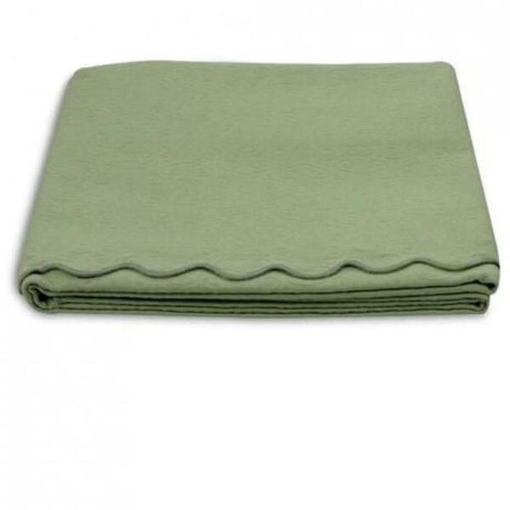 Colcha Tognato Piquet King  2,50X2,80 100% Algodão Verde Chá