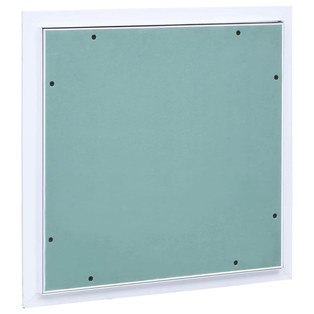 Painel de acesso vidaXL com moldura de alumínio em gesso cartonado verde 30x30cm