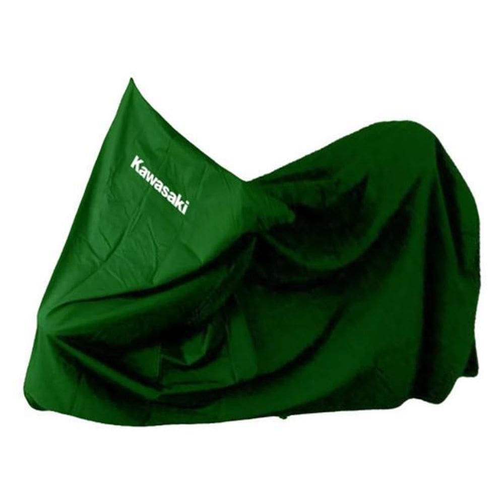 Capa Protetora Impermeável Para Moto Kawasaki Com Baú