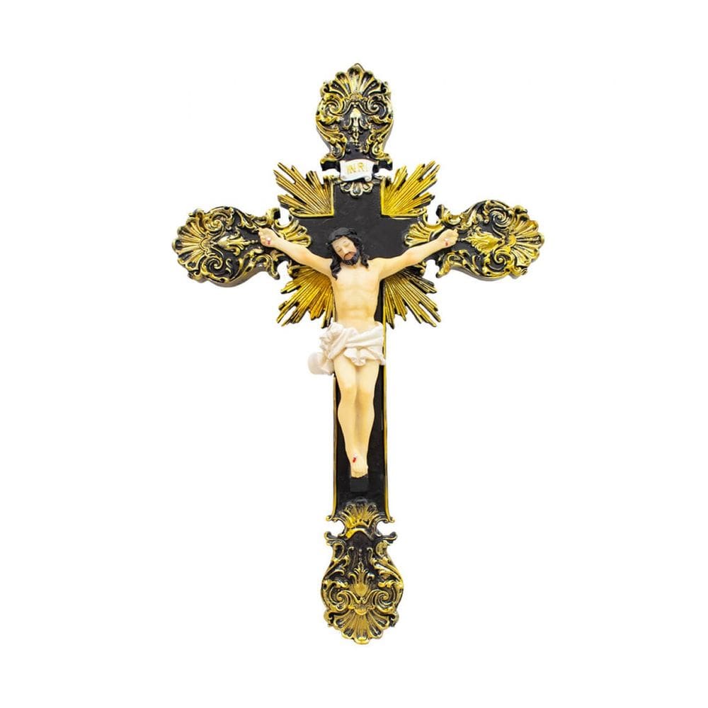 Crucifixo 39cm - Enfeite Resina