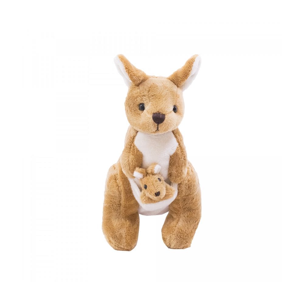 Canguru Com Filhote 26 cm - Pelúcia Fofytoys