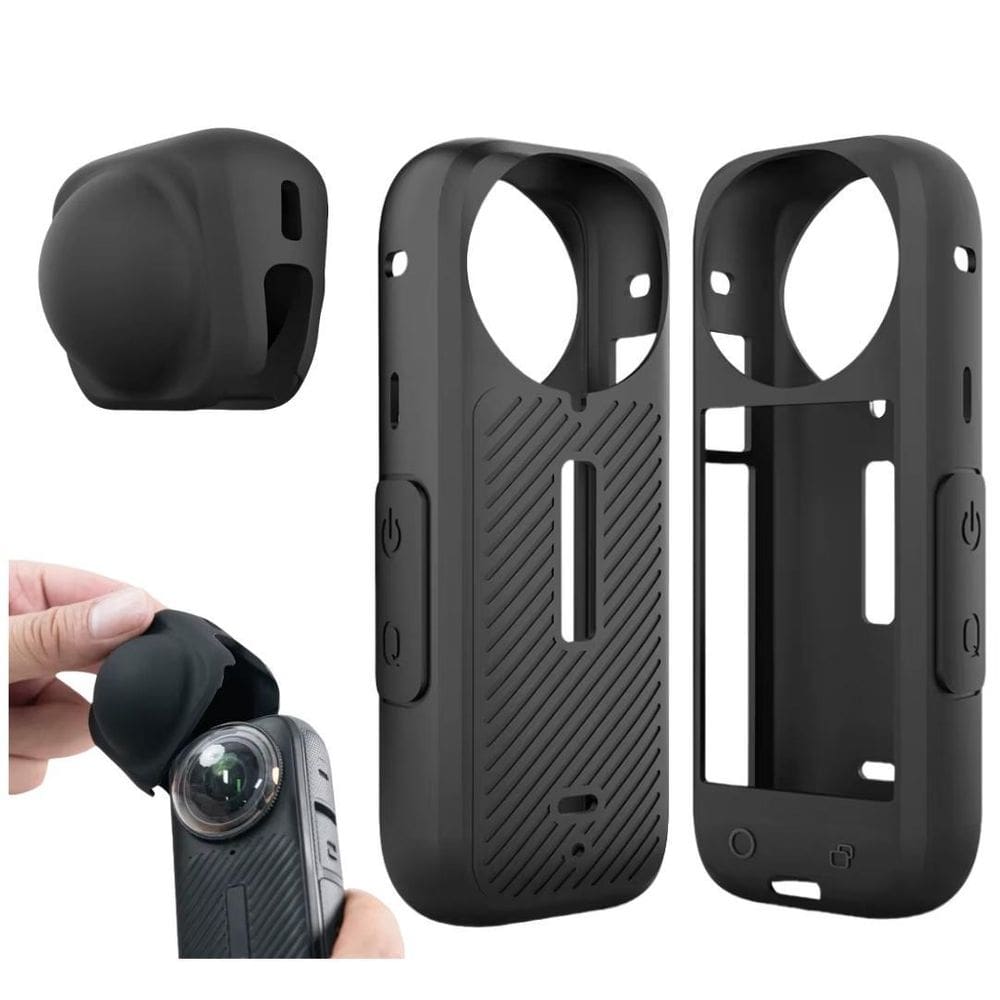 Capinha Para Câmera Insta 360 X4 - Silicone Maleável