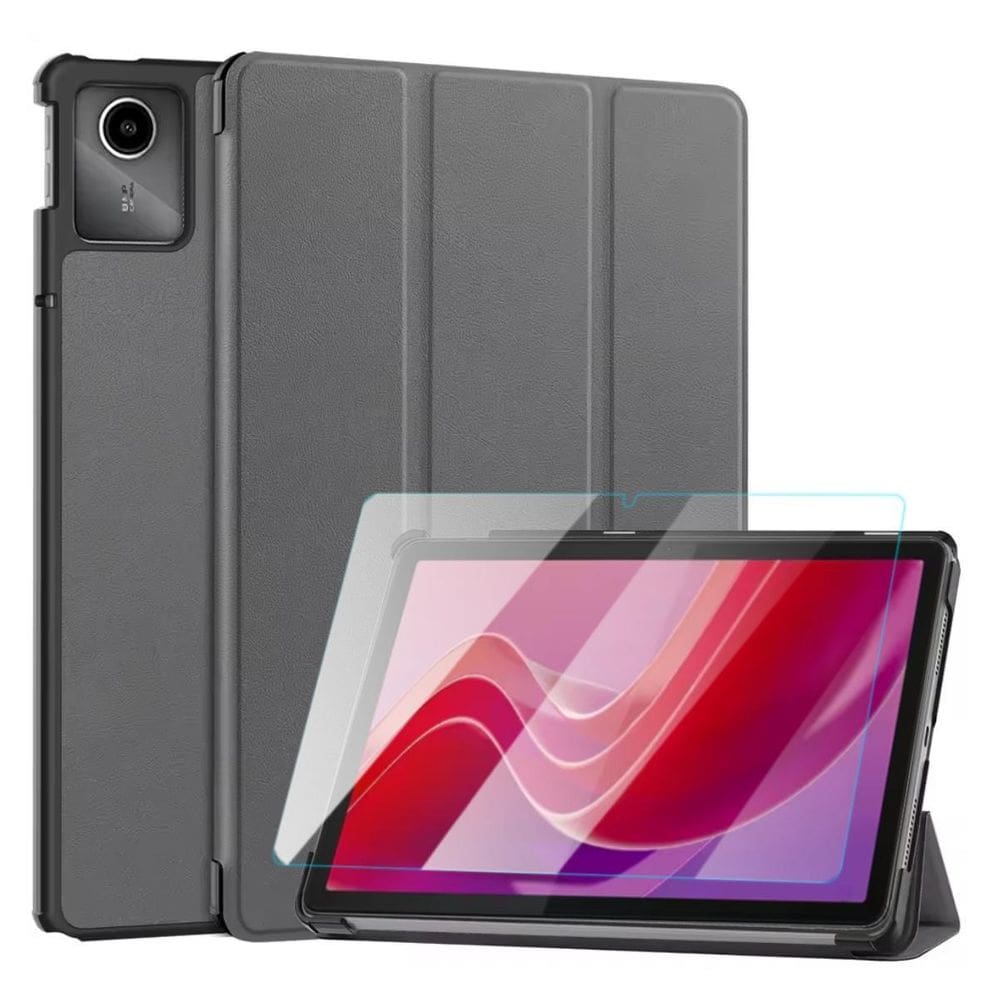Capinha Magnética Para Tablet Lenovo Tab K11 +Película Vidro