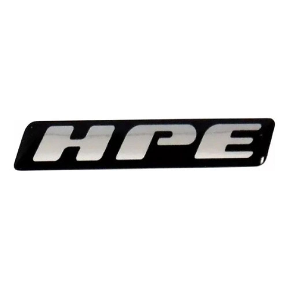 Emblema Adesivo Resinado Pajero Triton Hpe Preto Hpers Fk