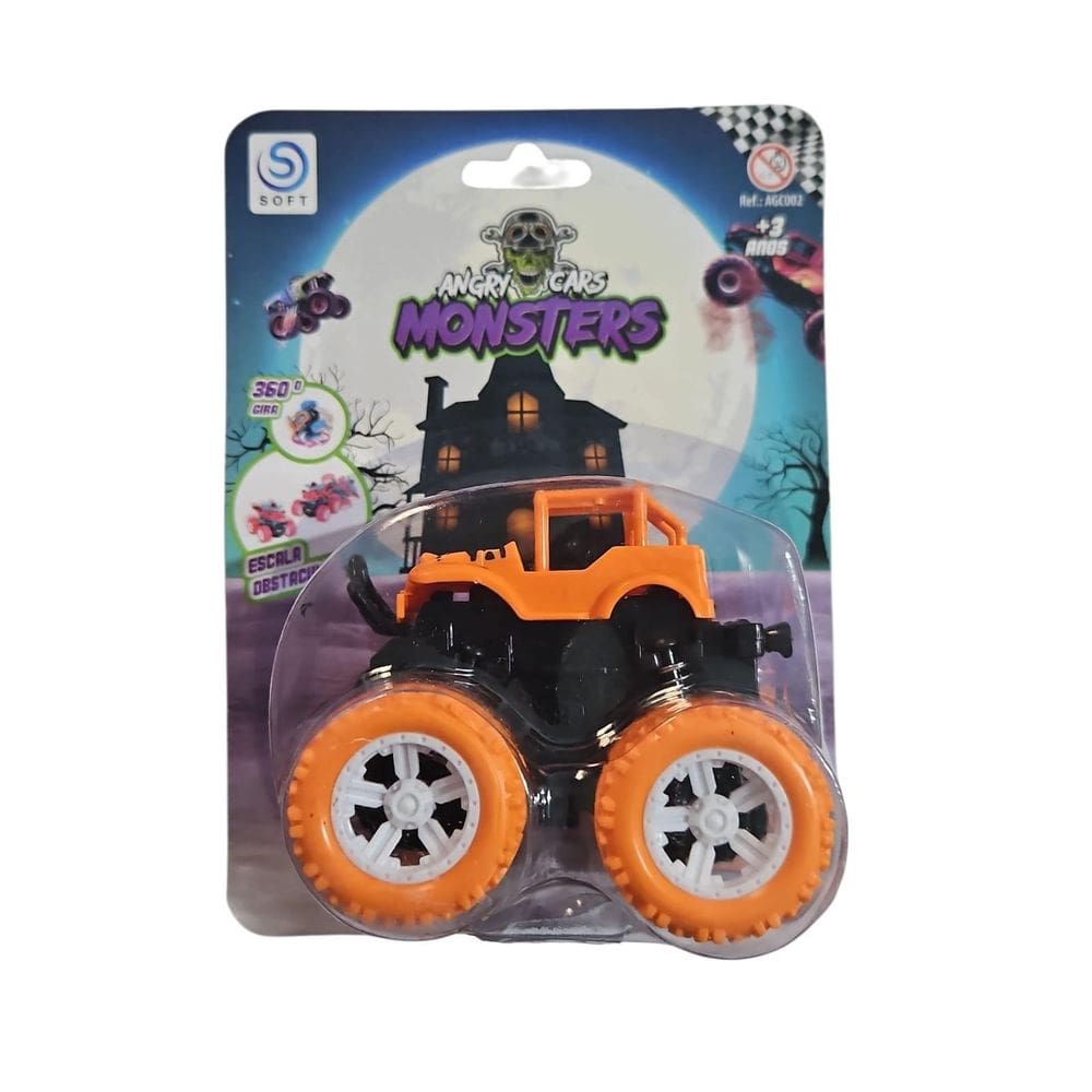 Carrinho Fricção Monster Truck 1:64 Escala Radical Suspensão