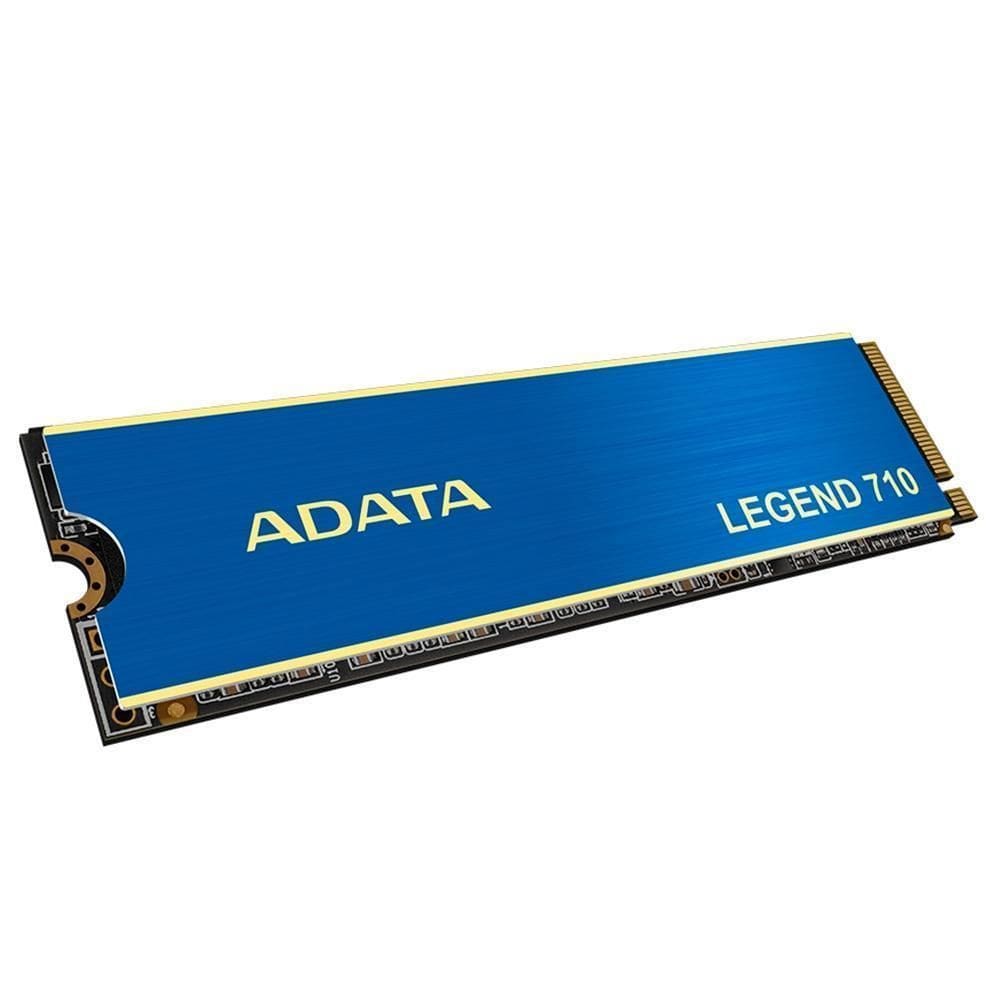 SSD Adata Legend 710, 256GB, M.2 NVMe 2280, Leitura 2100MB/s e Gravação 1000MB/s